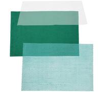 Milisten Alfombra para Reptiles y Revestimiento para Jaulas De Reptiles 3 1 Tapete De Sustrato Reutilizable Tamaño 60x40 Cm Color Verde para Terrarios De Tortugas y Accesorios para Cuidado De