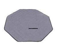 Milisten Alfombrilla Octogonal para Parque de Perros Reutilizable Plegable, Material Resistente al Agua, Tamaño L para Interiores y Exteriores, Cama para Mascotas Pequeña