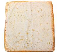 Milisten Almohadilla para Mascotas Forma de Pan Tostado Cojín Cálido y Desmontable para Gatos y Perros Pequeños Suave y Cómodo para Dormir y Descansar para Casa y Oficina