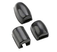 Milisten Almohadillas de Silicona para Teclas Laterales de Saxofón Negras, 3 Unidades, Cojín Reposapulgares, Elevadores para Instrumentos de Viento, Accesorio Cómodo y Duradero