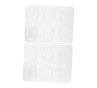Milisten Almohadillas Silenciadoras de Silicona Autoadhesivas para Batería, Transparentes, 12 Unidades en 2 Piezas de 6 Pads, Amortiguadores para Práctica y Conciertos, Accesorios