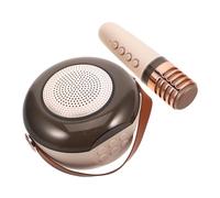 Milisten Altavoz Karaoke Inalámbrico Portátil con Micrófono Sistema De Canto para Niño Niña y Adultos para Fiestas Casa y Acampadas Sonido y Batería Duradera