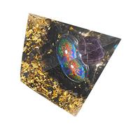 MILISTEN Árbol de La Pirámide de La Vida Orgón Esfera de Cristal Pirámide de Piedra Acrílica Suministros Ornamento de Meditación para El Yoga Meditación Curativa 60Mm