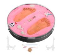 Milisten Arcilla Para Huellas De Manos De Kit De Recuerdo Para Guardería Decoración De Recién Nacido Para Familias Kit De Arte De Memoria