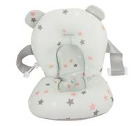 Milisten Asiento de Baño Ajustable para Bebés con Soporte Antideslizante Colchoneta Flotante para Recién Nacidos Bañera Diseño Ligero y Práctico Color Verde con Estrellas