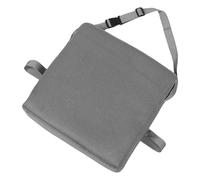 Milisten Asiento Elevador para Silla Infantil con Cojín Transpirable de Malla Gris Grosor 76 CM Almohadilla Elevadora para Trona Lavable a Máquina Cojín Cómodo para Comedor y