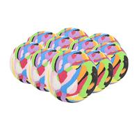 Milisten Balones de Espuma para Entrenamiento 10 Piezas Resistentes al Desgaste Reutilizables para Niños Interior y Exterior Material de Ejercicio