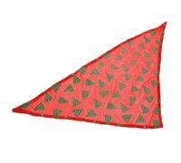 Milisten Bandana Navideña para Perros Pañuelo Triangular Lavable De Accesorio Adorable para Mascotas Fiestas y Salidas Diseño Elementos Clásicos De Navidad
