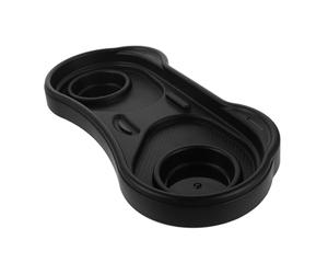 Milisten Bandeja de Refrigerios Desmontable para Cochecito Bandeja para Servir Compatible con Andador con Espacio para Vasos Accesorio para Cochecito Contenedor para Refrigerios