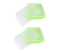 Milisten Bandejas para Brotes Tapa para Germinación de Semillas, Set de 2 Unidades, Bandejas de Cultivo de Plástico Diseño Profundo para Jardín y Huerto, Aptas para Soja y Estilo Aleatorio
