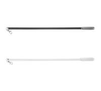 Milisten Barra para Cortinas y Varilla para Inclinación de Persianas, 2 Unidades Tirador Manual, Diseñadas para Ventanas y Visillos, Montaje Sencillo