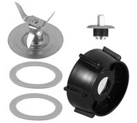 Milisten Base y Cuchillas de Repuesto para batidora Compatible con Oster, Accesorio con Junta de Sellado para licuadora, Set de 1 Unidad, Uso en preparación de Bebidas y Smoothies