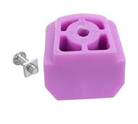 Milisten Bloque de Freno de Repuesto para Patines Infantiles Compatible con Múltiples Diseño Resistente al Desgaste Fácil Instalación Mejora la Seguridad el Patinaje Color Púrpura