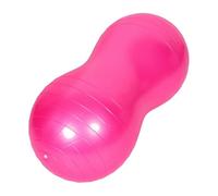 Milisten Bola de Yoga de PVC Gruesa Antiexplosión Forma de Maní para Embarazo de Maternidad y Equilibrio Pelota de Masaje para Fitness Casa con Inflador Entrenamiento y
