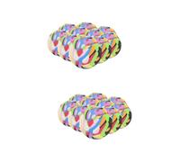 Milisten Bolas De Práctica Resistentes Al Desgaste Balones Reutilizables para Entrenamiento Interior Y Exterior para Jóvenes Y Adultos 10 Piezas*2