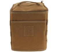 Milisten Bolsa de Almacenamiento para Bombona de Gas de Camping Estuche Ultraligero y Sellado Hermético Tamaño Compacto para Hornillo Portátil y Utensilios de Cocina Adecuado para