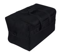 MILISTEN Bolsa de cajón negro para adultos accesorios de tela pesada correas de ejercicio bolsas profesional ajustable deber musical tirador cremallera almohadilla de viaje portátil tambor de