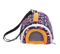 Milisten Bolsa de Transporte para Ratas con Cremallera Y Fácil de Limpiar Bolsa de Viaje para Mascotas Pequeñas