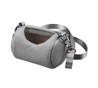 Milisten Bolsa De Transporte Portátil para Hámster Redonda para Viajes Bolsa para Mascotas De Almacenamiento Transportín para Hámster
