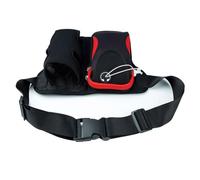 Milisten Bolsa Deportiva para Botella de Agua con Gran Capacidad Riñonera Multifunción Portátil para Exteriores Bolsa de Cintura para Senderismo Ciclismo y Running Color Rojo