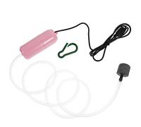Milisten Bomba De Oxígeno para Peceras USB Pequeña, Bomba Aireadora De Aire para Acuarios, Diseño Portátil, Color Rosa, Uso Acuarios, para Aficionados a Peces