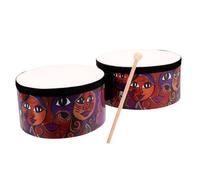 Milisten Bongos para Principiantes Baqueta Instrumento de Percusión Portátil para Educación Musical y Desarrollo Motriz