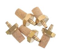 Milisten Boquillas De Filtro De Cobre M5 Para Máquina De Nieve, Accesorios Aplicables De Compresor Para Efecto Escénico, Piedra Difusora De Aire Para Máquina De Fiesta, Pack De 5 Unidades