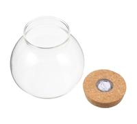 Milisten Botella Ecológica De Micropaisaje con Tapa De Contenedor De Vidrio para Plantas Hidropónicas Terrario De Escritorio para Decoración De Hogar u Oficina