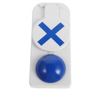 Milisten Botón de Sonido Interactivo para Juegos y Concursos, Timbre de Respuesta Efectos de Sonido, Diseño Compacto 16x7 Cm, Fomenta el Trabajo, Adecuado para Actividades Educativas