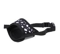 Milisten Bozal Ajustable para Perros Antimordeduras Transpirable Poliéster Mascotas