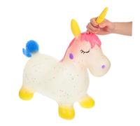 Milisten Caballo Inflable Unicornio para Juguete Saltarín Grande y Grueso Equilibrio y Actividad Física para Bebés y Guardería