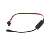 Milisten Cable de Plástico y Aleación para Dc Disco Duro Interno Interfaz Serial Ata, 1 a 1, Negro, Transmisión Rápida de Datos, Plug And Play