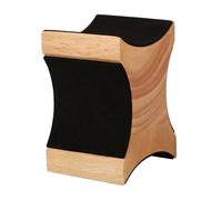 Milisten Cadena almohada de soporte de guitarra reposacabezas bajo almohada para el cuello de la guitarra eléctrica almohada para cuello de guitarra Madera Caqui