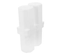 Milisten Caja de Espuma Protectora para Vino, Doble Botella, Diámetro 85 Mm, Espuma de Alta Densidad, Caja de Mudanza Acolchada para Botellas, Embalaje Seguro para Envío y Almacenamiento