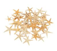 Milisten Caja de Mini Adorno de Escritorio Estrella de Mar Beige de Plástico Pegamento, Resistente al Desgaste Colgante DIY o Botella de Bendiciones
