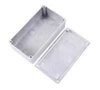 Milisten Caja estuches para instrumentos de guitarra pedales de guitarra estuche para efectos de guitarra caso de pisotón fundido a presión a poner un pie efector caparazón