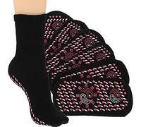 MILISTEN Calcetines Autocalentables Calcetines Térmicos De Invierno Autocalentados Masaje De Pies Cálidos Y Acogedores Botas Gruesas Calcetines De Hipertermia- 4 Pares