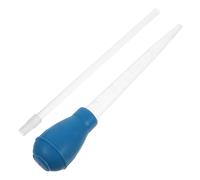 Milisten Cambiador De Agua para Pecera Pequeña Ramo De Animales Globo Aerostático Colgante Alimentador del Océano Dispensador De Agua Botellas De Agua Manejar Teteras Sky-Blue El Plastico