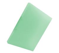 Milisten Carpeta de Archivos Carpeta de Documentos A4, Plástico, Verde Claro, y Ligera, Gran Capacidad, para Archivos Profesionales y Notas, Investigadores y Músicos