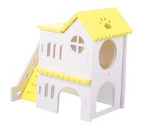 Milisten Casa Refugio Decorativa para Hámster Villa De Resistente como Nido y Juguete para Mascotas Diseño Encantador y Funcional para Hámsters y Chinchillas