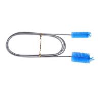 Milisten Cepillo De Nailon Bomba De Pecera Tanque Frasco Paloma Aireador Limpiadores Tubo De Resorte Tubo De Manguera Cepillo De Filtro De Acuario Equipo Tubería De Línea Aérea Blue Nylon