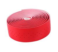 Milisten Cinta de Manillar Antideslizante para Bicicletas de PU Absorción de Vibraciones Tiras Perforadas Diseño Resistente 1 Juego Equipamiento para Ciclismo Carretera