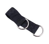 Milisten Cinturón Colgante Fitness con Anillo de Inoxidable para Ejercicios de Agarre y Entrenamiento de Correas Portátiles para Dominadas y Accesorios Gym Casa