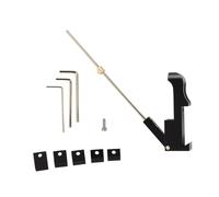 Milisten Clicker Ajustable para Recurvo Accesorio Profesional de Metal Duradero con Succión Magnética Control Deslizante y Sonido para Entrenamiento y Competición de con