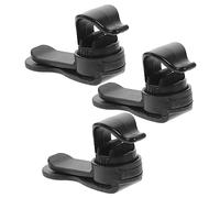 Milisten Clip Para Vejiga 3 Pcs Hebilla Magnética Resistente Al Desgaste Clips Ajustables Para Tubo De Agua Accesorios Para Mochilas De Senderismo Color Negro Suministros Para Exteriores
