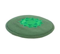 Milisten Cojín Redondo de Sonido Diseño Verde Almohadilla para Tazón de Canto Accesorio Religioso Duradero y Ligero para Decoración y Práctica Espiritual