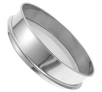 Milisten Colador de Esmalte de Malla Fina de Acero Inoxidable 25 Cm, Cedazo Redondo para Filtrado Preciso de Arcilla Cerámica y Pigmentos, Filtro Multiusos para Artesanía y Producción