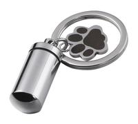 Milisten Colgante Urna de Cremación para Mascotas con Diseño de Joyería Conmemorativa de Inoxidable para Llevar Siempre Mascota Querida