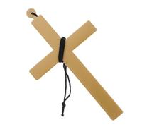 Milisten Collar Cruz Europeo para Colgante Religioso Cosplay Halloween Accesorio Duradero para Sacerdotes y Misioneros