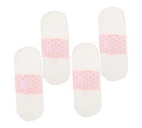 Milisten Compresas Menstruales de Tela Reutilizables para Mujer 21 CM Impermeables 4 Piezas Algodón Suave y Transpirable Lavables para Embarazo Posparto y Menstruación